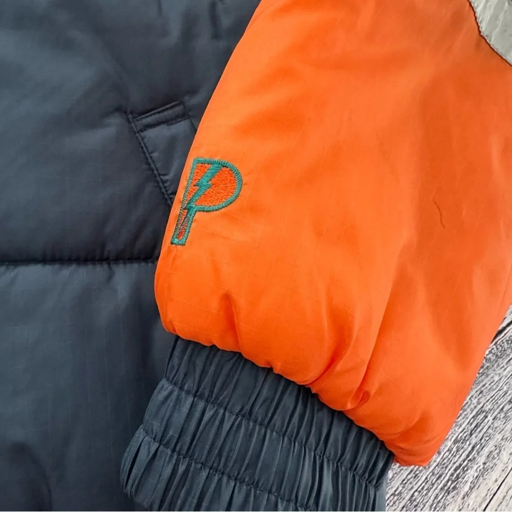 Vintage NFL Dolphins “Pro Player” 90’s Puffer Team Reversible Jacket​​